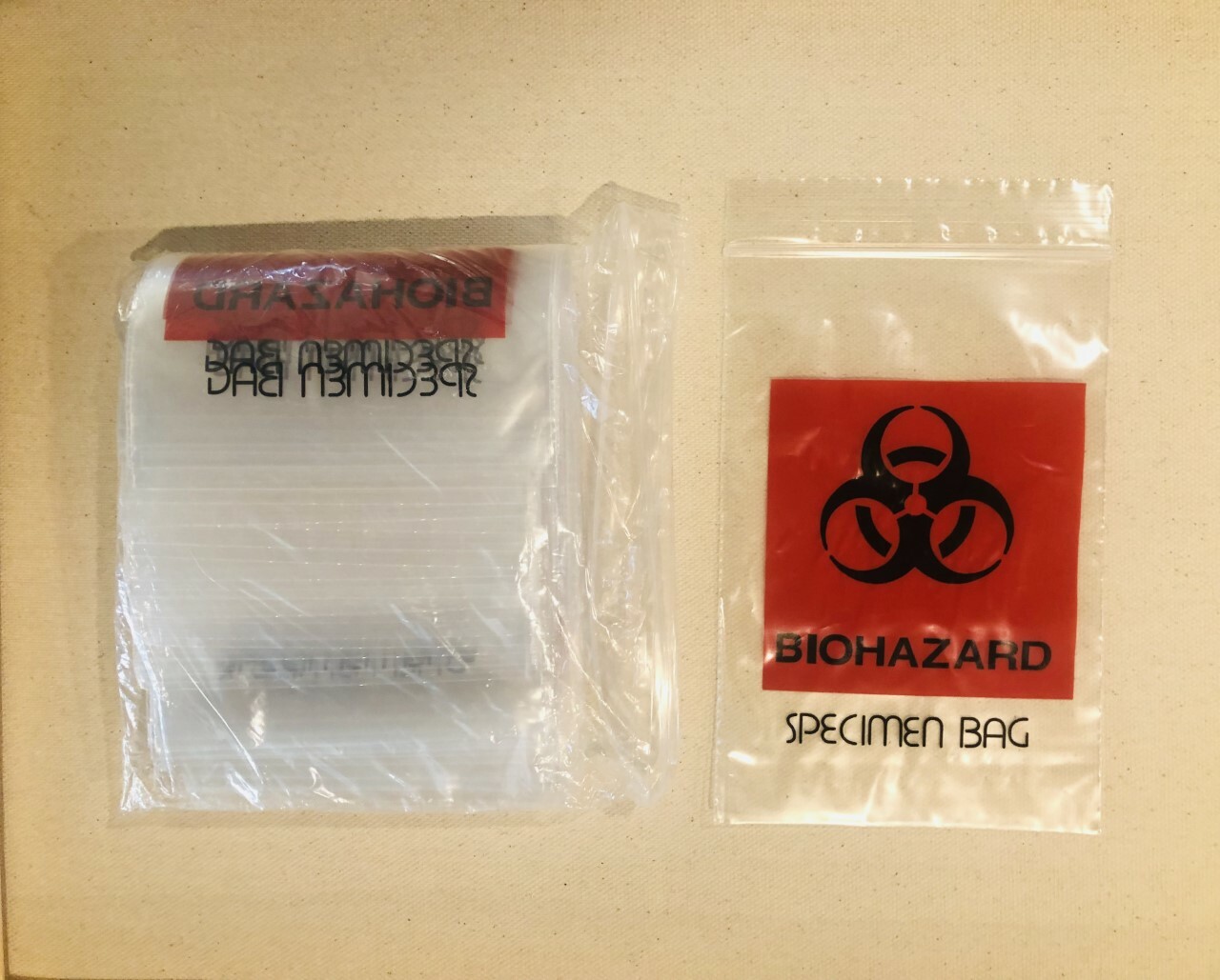 4″x6″ Biohazard Bags, 1,000-bags Per Box!