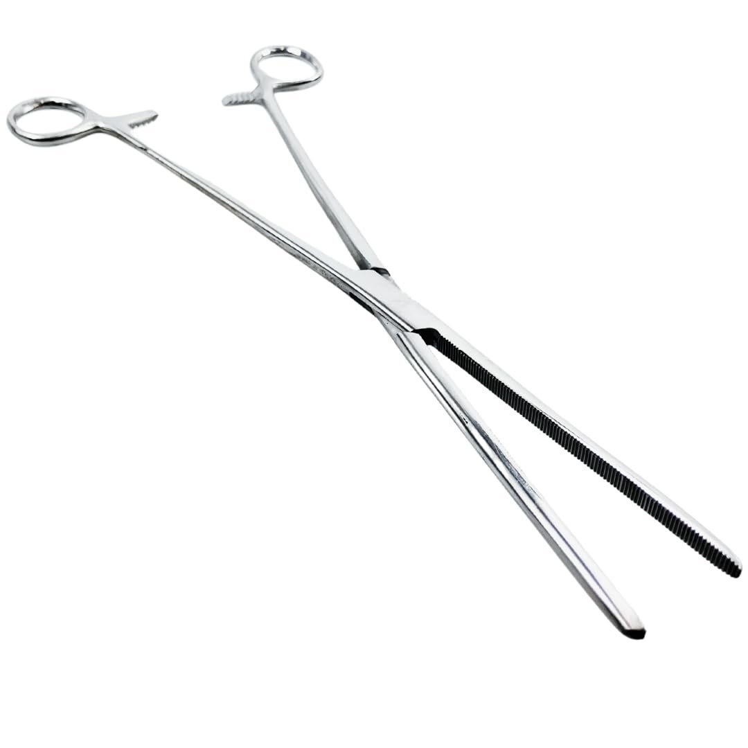 Adroit 6″ (15.2 cm) Curved Tip Stainless Steel Hemostat Forceps | Precision…