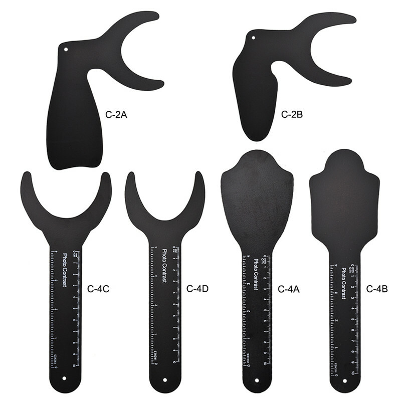 1Pcs Dental Photo Contrast Set Kit Black Background Board Photography Contraster