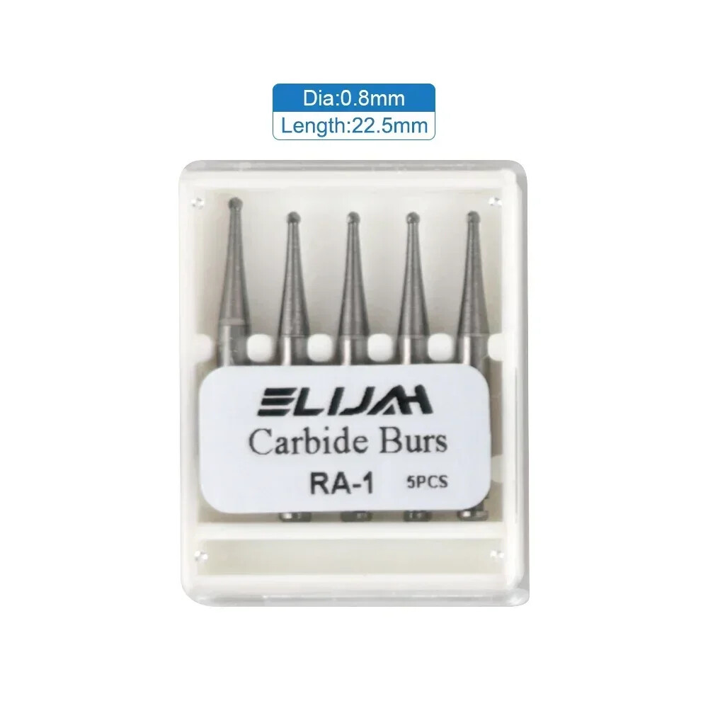 Dental Tungsten Steel Carbide Burs RA 1-8 For Low Speed Contra Angle Handpiece A