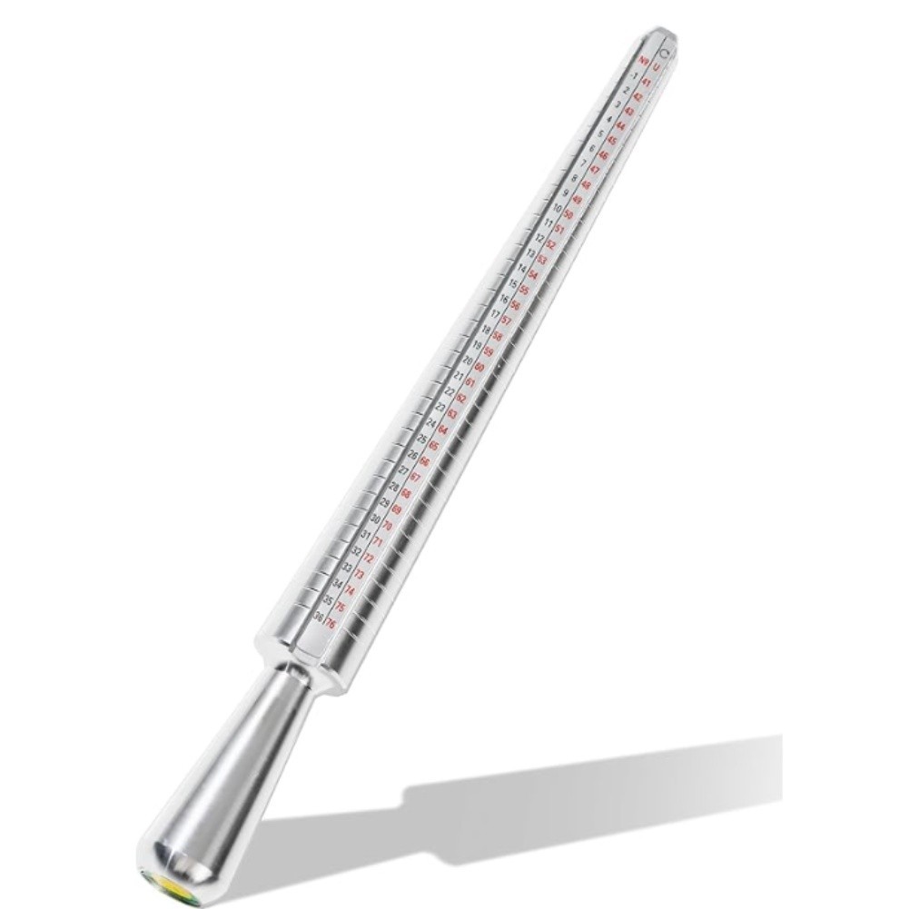 Jewelry Making Ring Mandrel Aluminum Alloy Solid Construction Hammerable