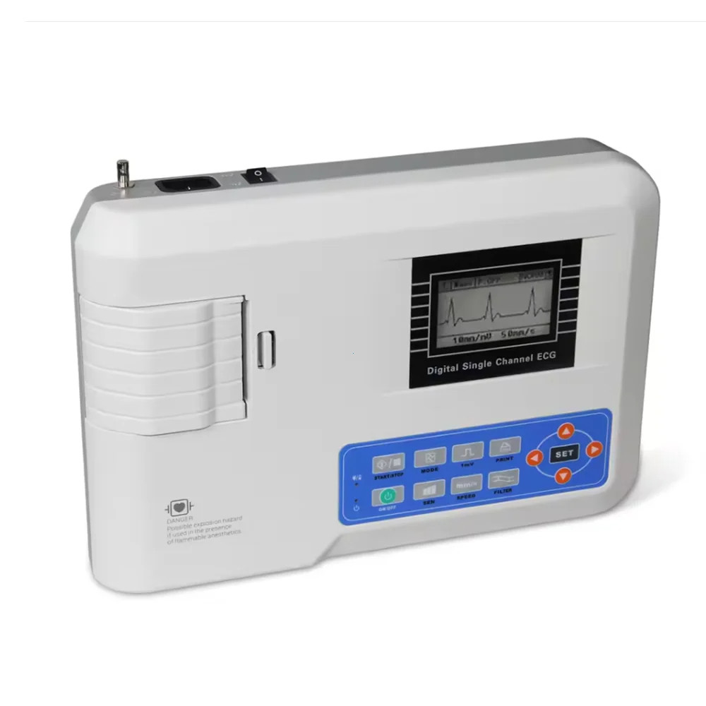 Medical ECG100G Electrocardiograph – 1-Channel 12-Lead Digital EKG Machine
