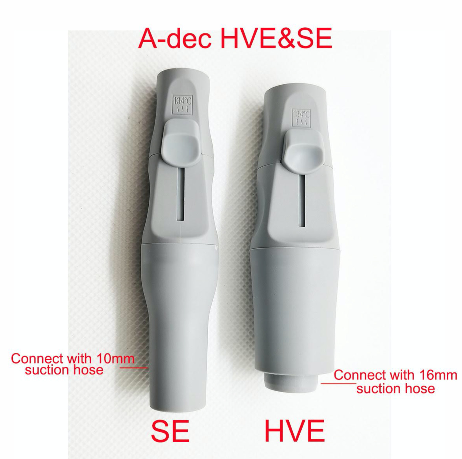 HVE & SE Dental Handpiece System Connections A-DEC, Durr , Cattani, Sirona, Kavo