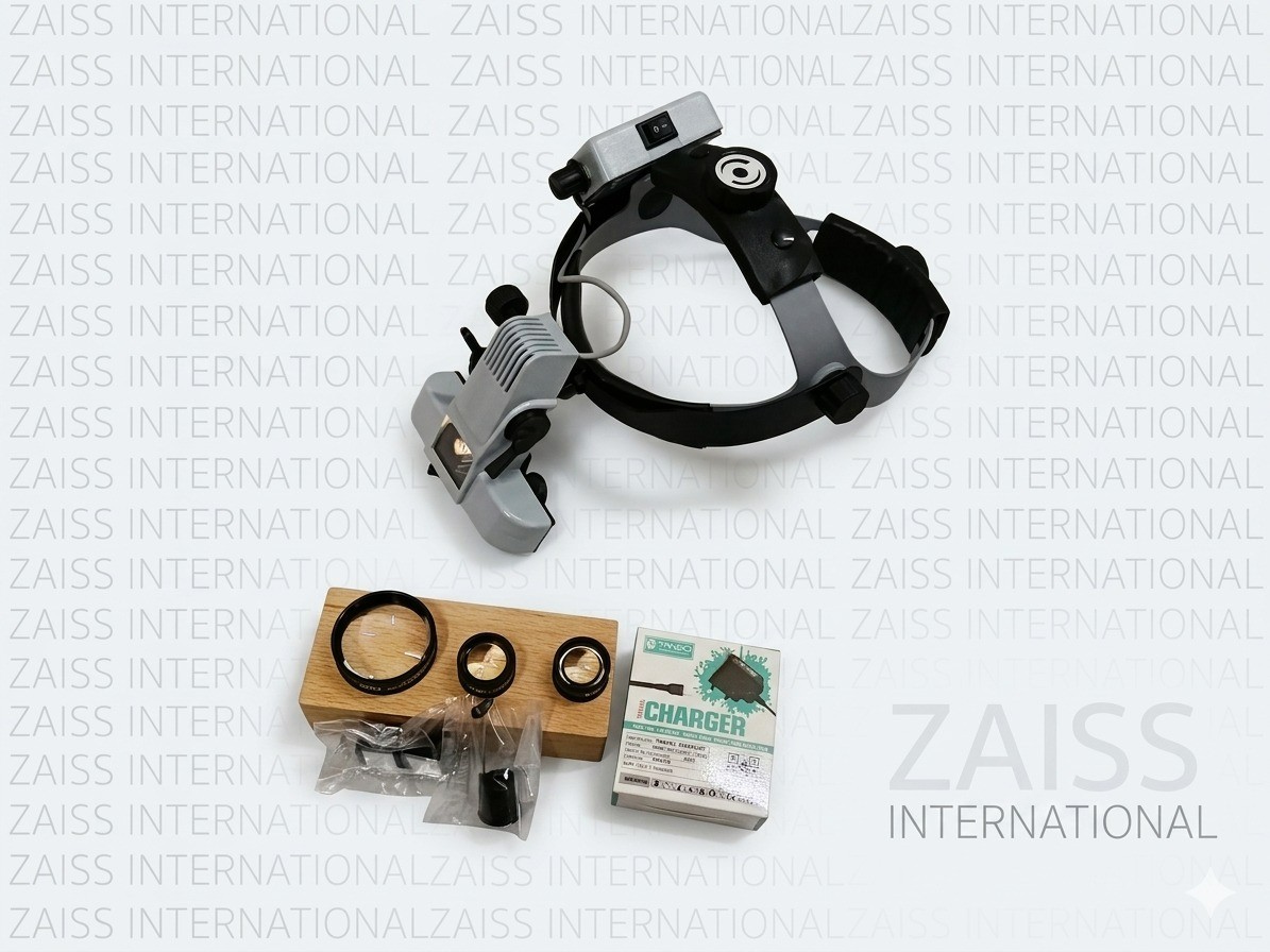Zaiss Binocular Indirect ophthalmoscope with 20d 90d 78d lens