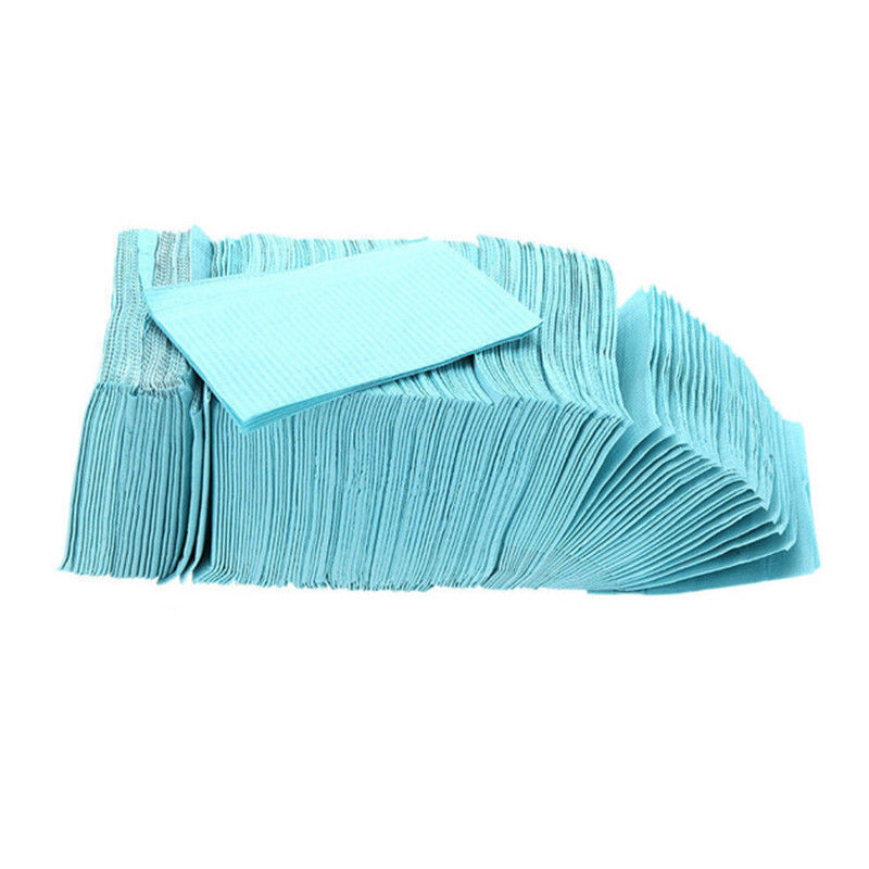 125 Pcs/Pack Dental High Quality Disposable Medical Patient Tattoo Bibs Towel