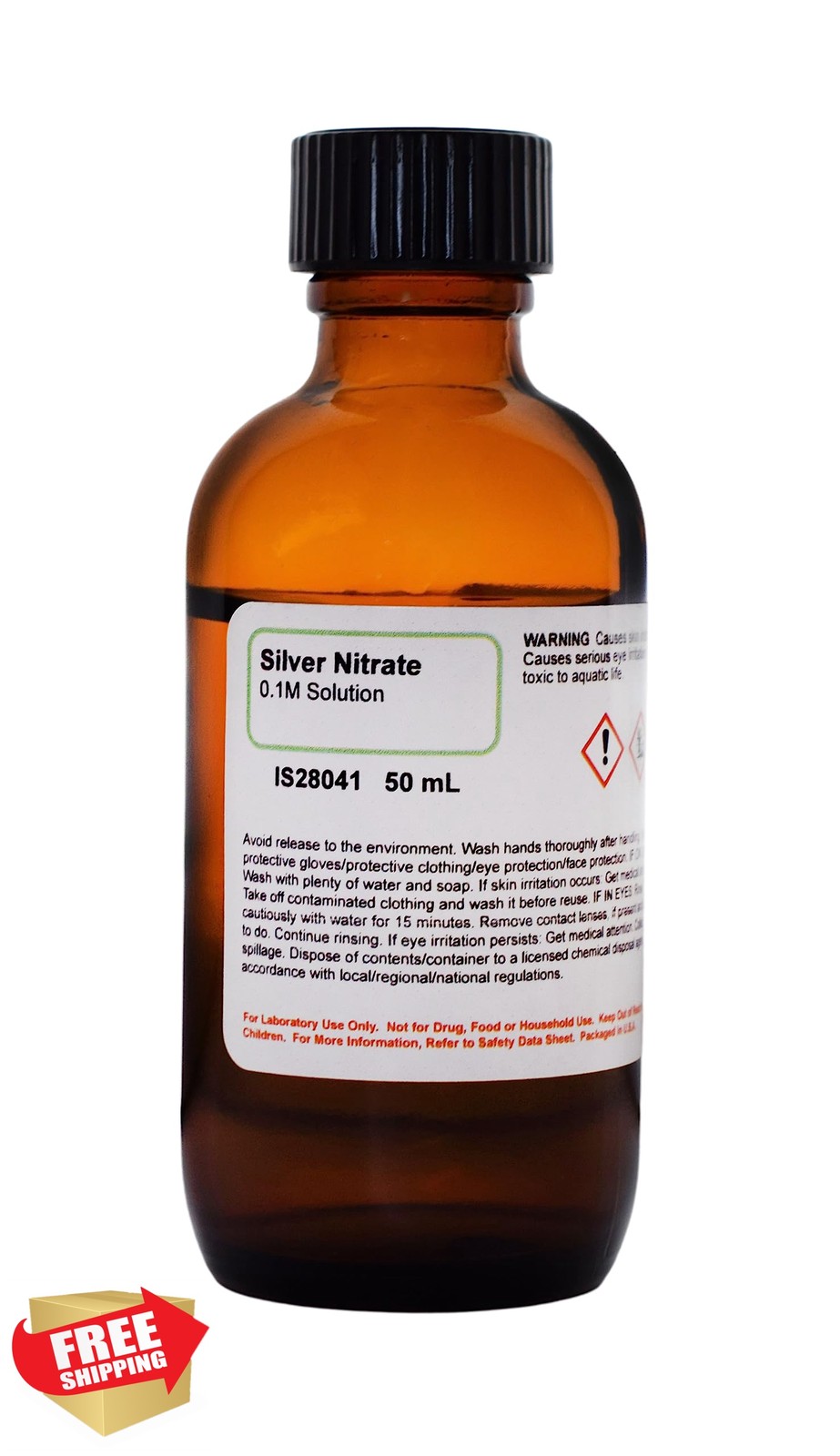 ALDON Innovating Science Silver Nitrate Solution, 0.1M, 50mL – The Curated Ch…
