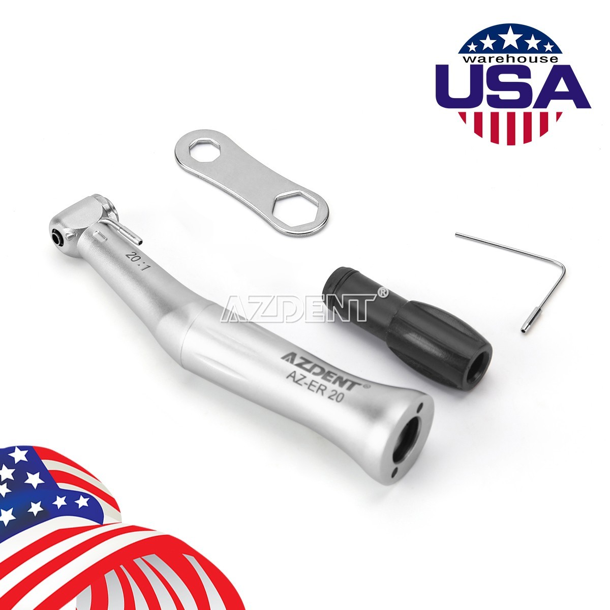 Dental 20:1 Implant Surgery Low Speed LED/ Contra Angle Handpiece