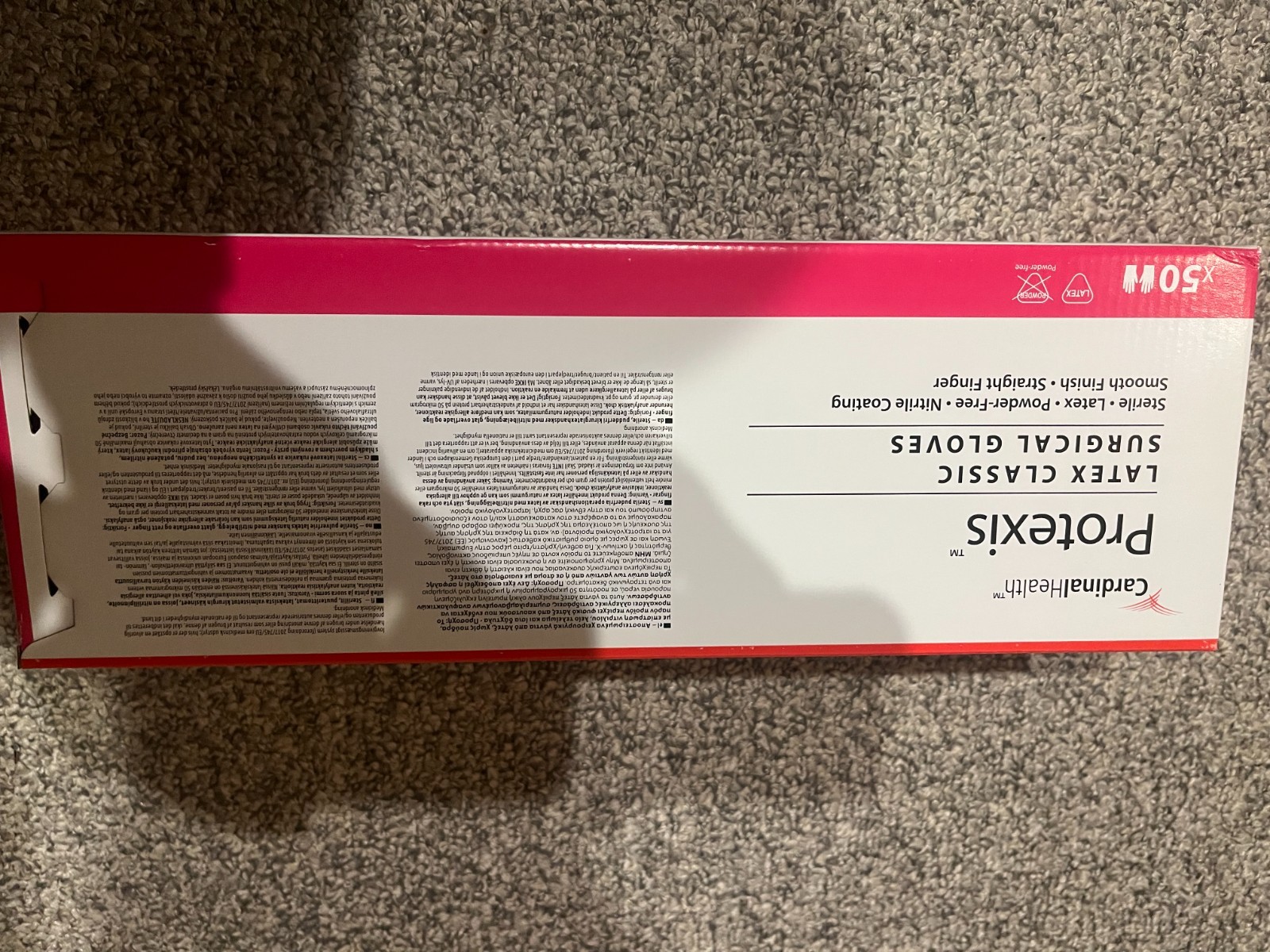 Cardinal Health Protexis Latex Surgical Gloves Size 9 50CT RECENTLY OR SOON EXP