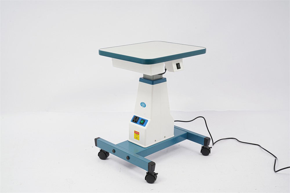 Motorized Instrument Table For Ophthalmic Diagnostic Slit Lamp Adjustable Height