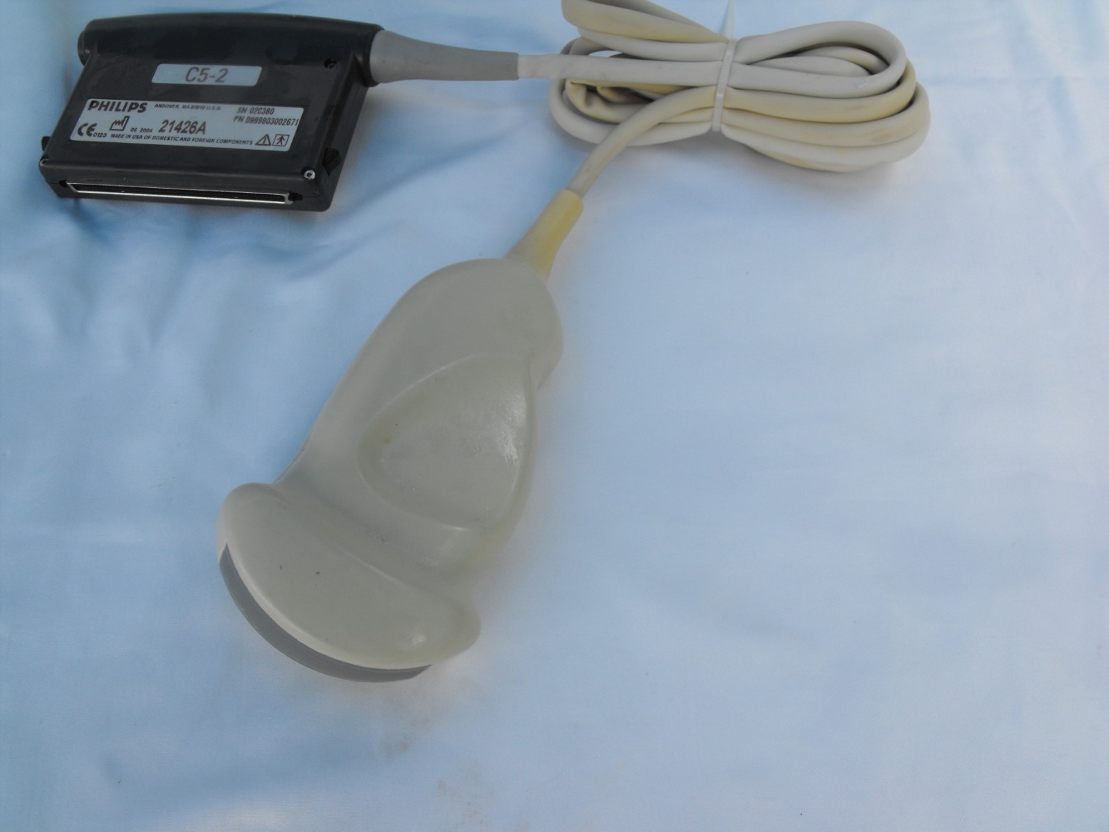 Philips C5-2 Transducer Probe Curved Array #21426A