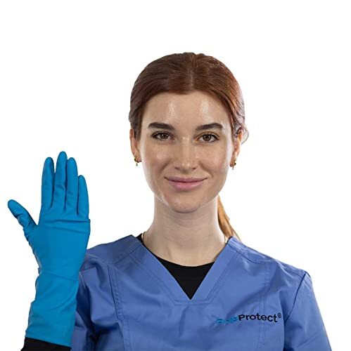 GripProtect® High Risk 14 Mil Latex Exam Gloves – GP5901, GP5902, GP5903, GP5904
