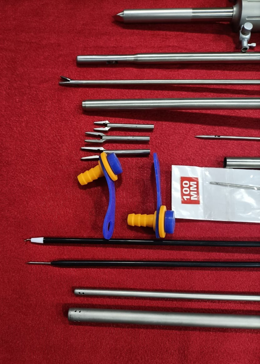 21pc – Laparoscopic Surgery Set SS High Quality Reusable Instruments