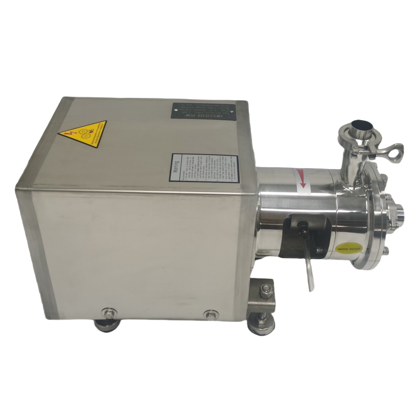 110V High Shear Emulsifying Pump Homogenizer Machine 2200W Emulsion Pump 2900RPM