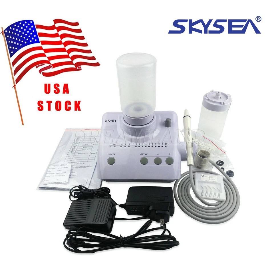 For Cavitron Dental Portable Ultrasonic Piezo Scaler 2*Bottles fit EMS Handpiece