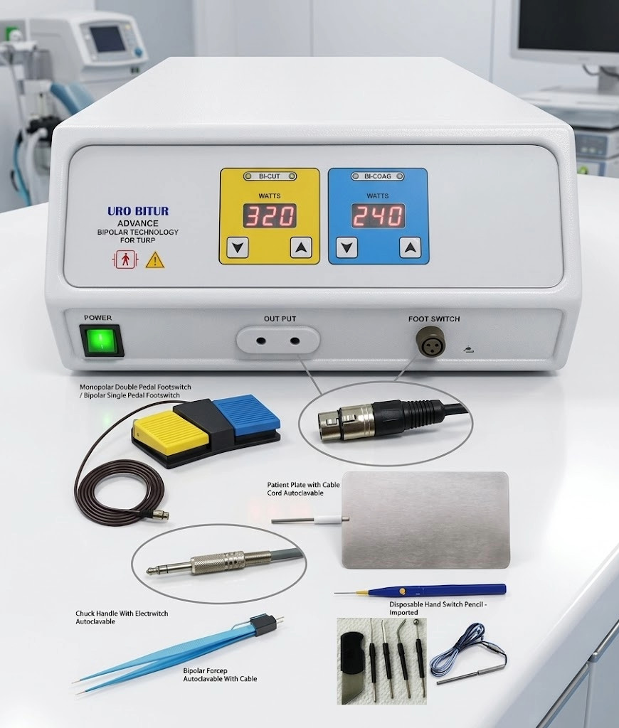 Electro Generator Cautery URO BITUR Bipolar Advance Electro Cautery TURP