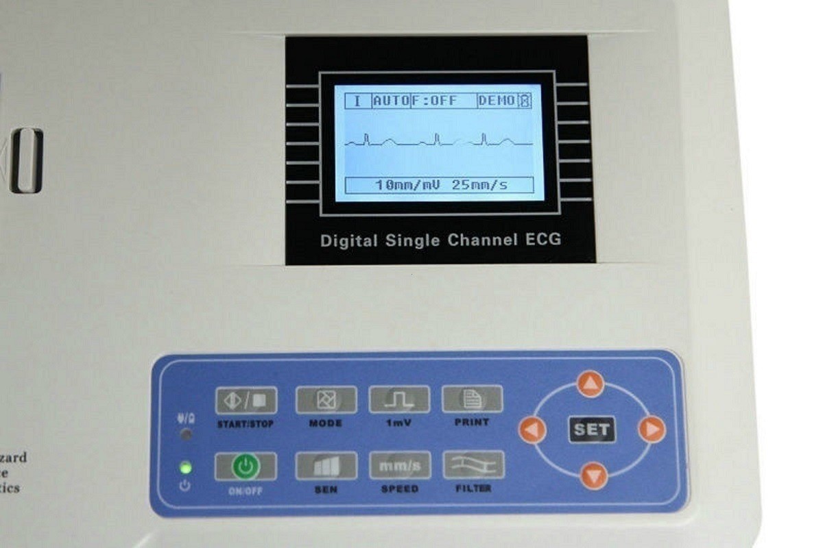 Medical ECG100G Electrocardiograph – 1-Channel 12-Lead Digital EKG Machine