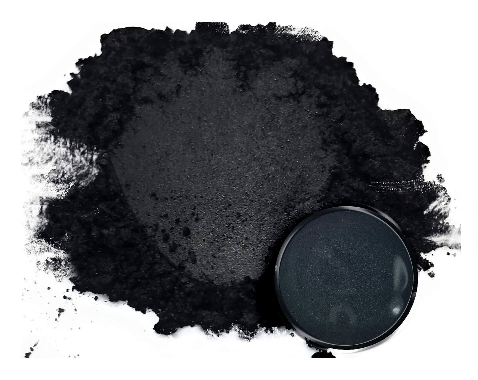 Eye Candy Pigments Premium Black Mica Powder – Sumi 50g,