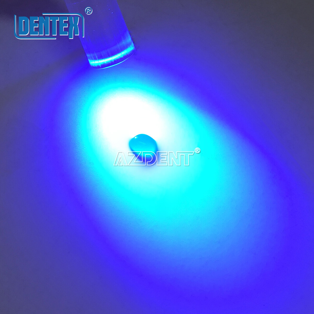 Dental Temporary Flow Light Cure Filling Composite Material Resin Blue Dentex US