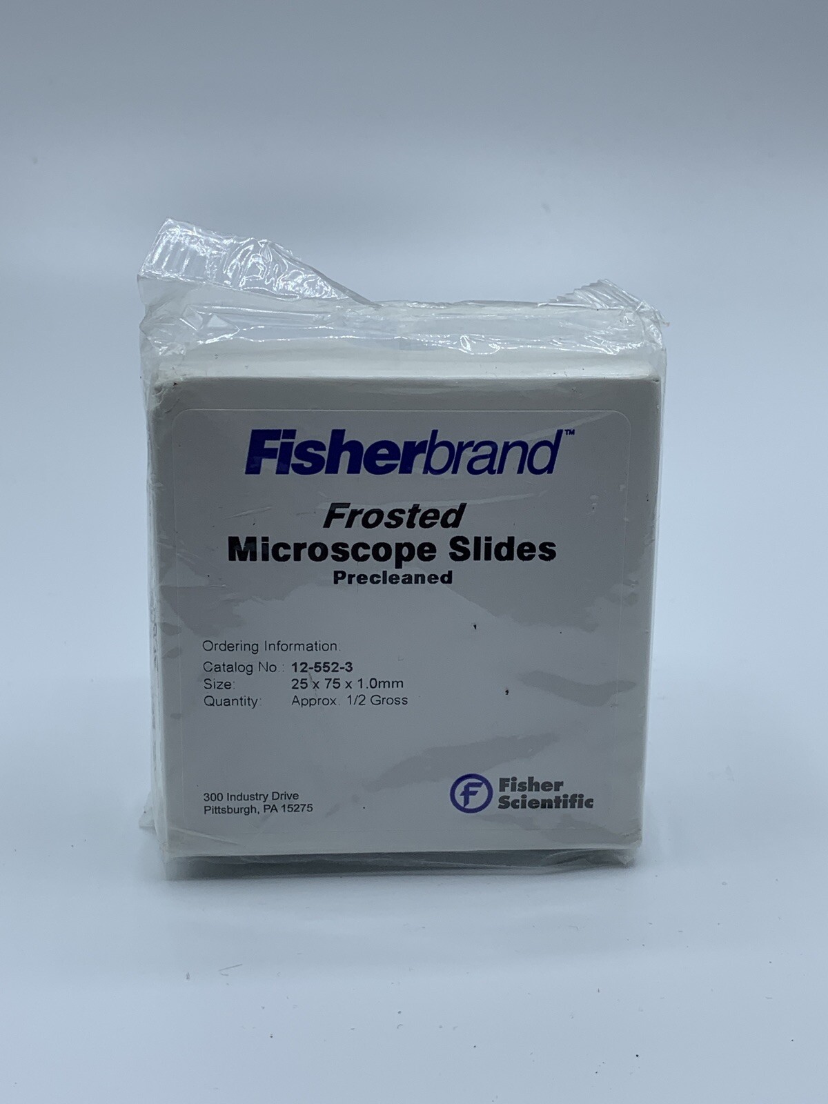 Fisherbrand Superfrost Plus Microscope Slides 12-552-3 72 Slides Precleaned 1.0