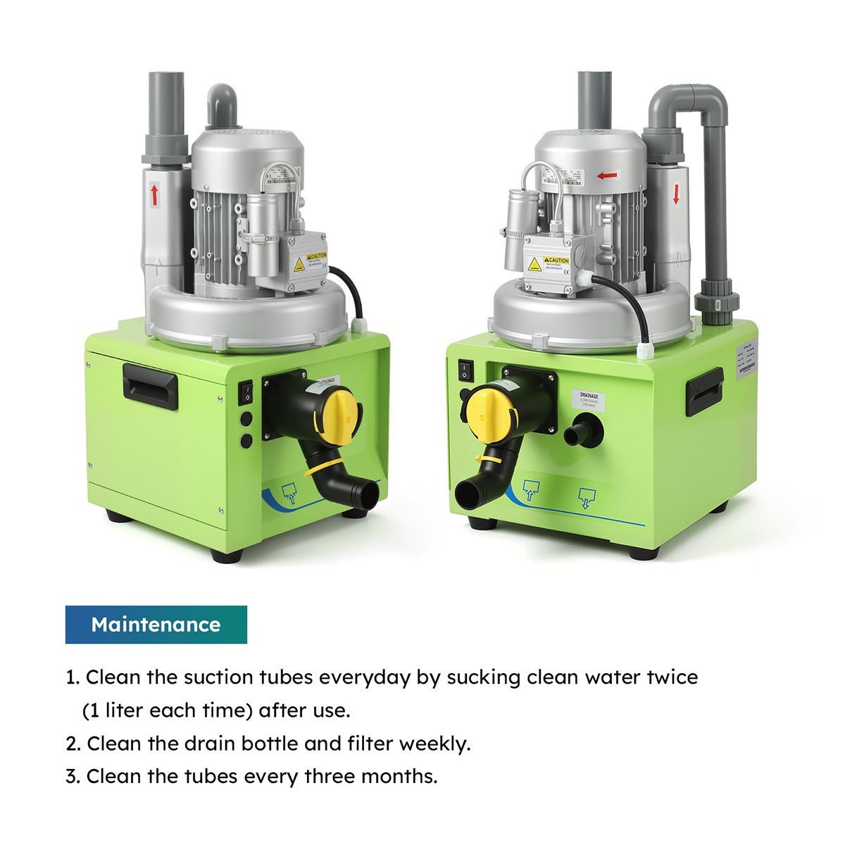 FDA Portable Dental Delivery unit/ Oil-Free Air Compressor/Suction Unit Pump