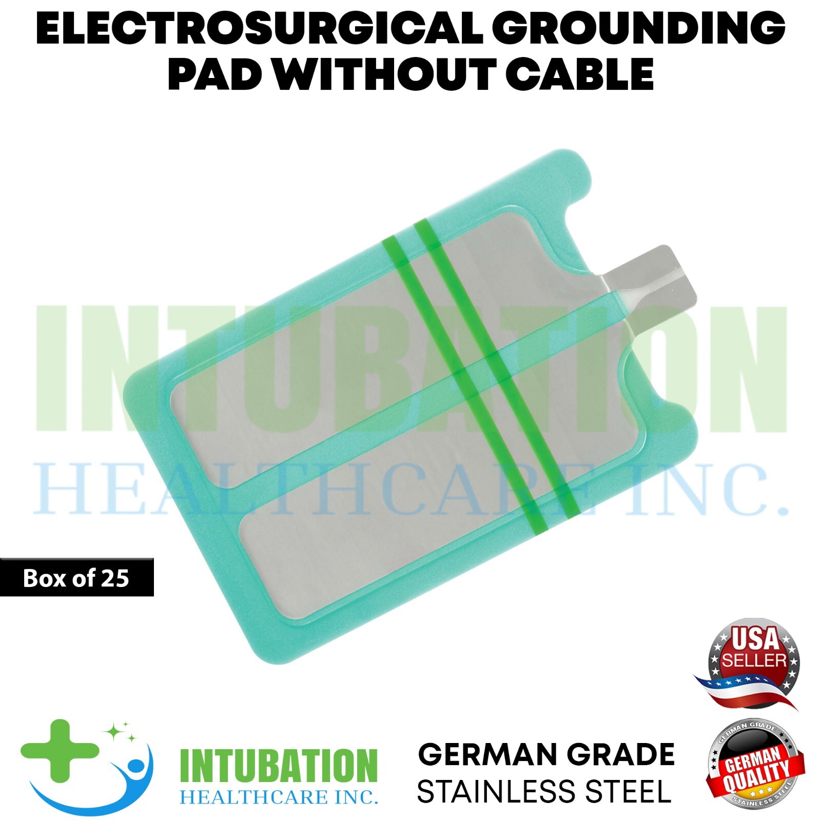 Electrosurgical Grounding Pads without cable Bipolar Electrosurgical ESU Pads