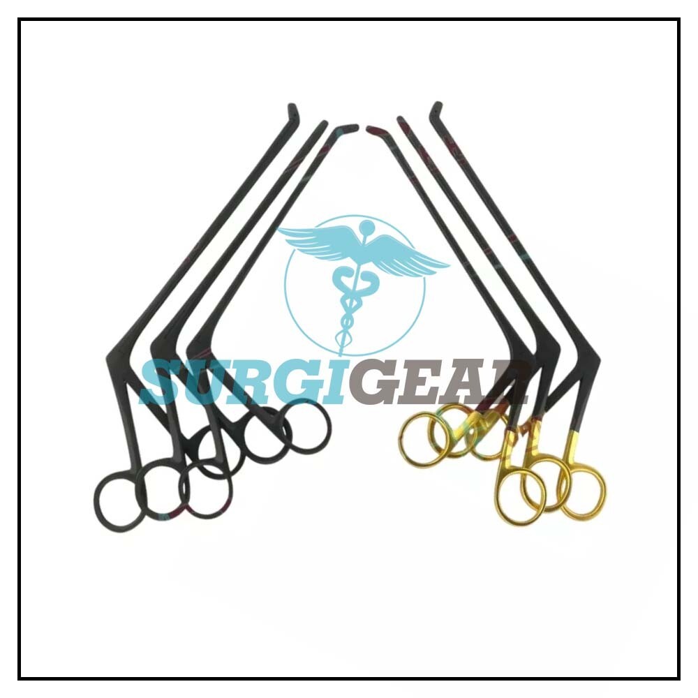 Crocodile Forceps Set – 6 Pcs | Premium Orthopedic Instrument (Gold & Black)