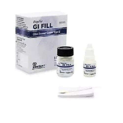Ammdent Permanent White Dental Teeth Filling Kit, Loose Caps, 30+ Repairs Dent
