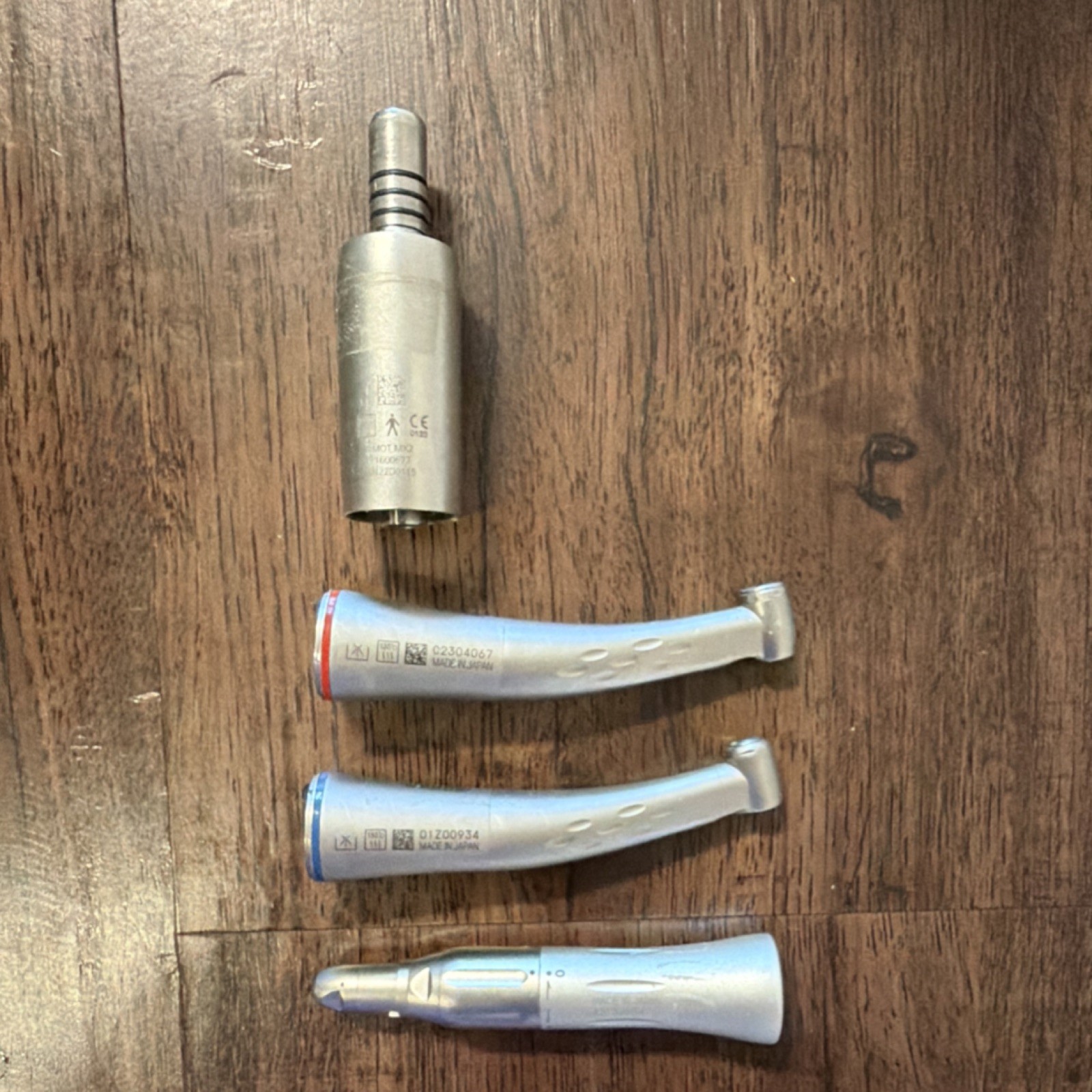 Brasseler Dental Handpiece Set Contra Angle 4-Hole with Sterilization Tray
