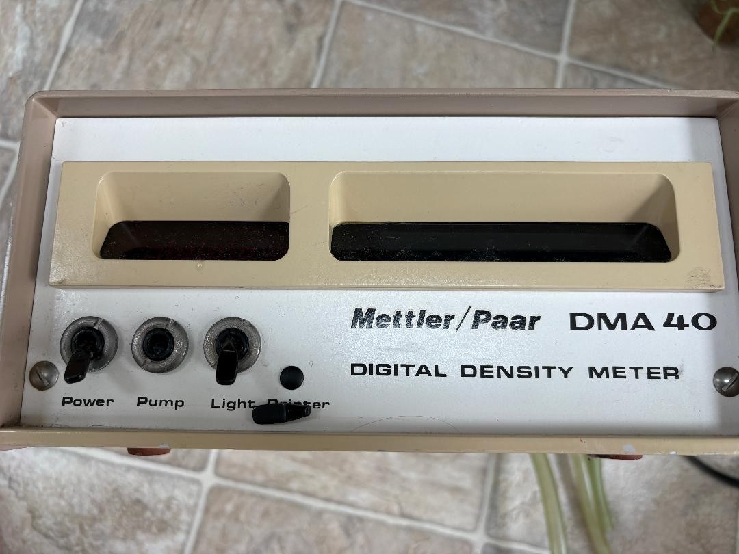 Mettler Paar: DMA-40 Digital Density Meter Preowned, free shipping
