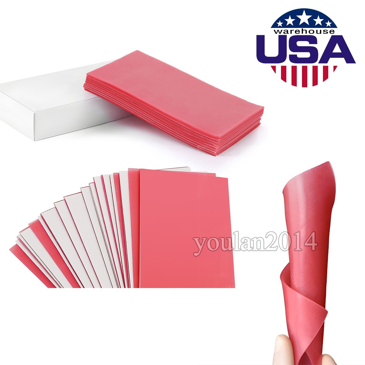 Dental Base Plate Perfect Wax 18 Sheets Pro Pink All Seasons For Lab and Jewlery