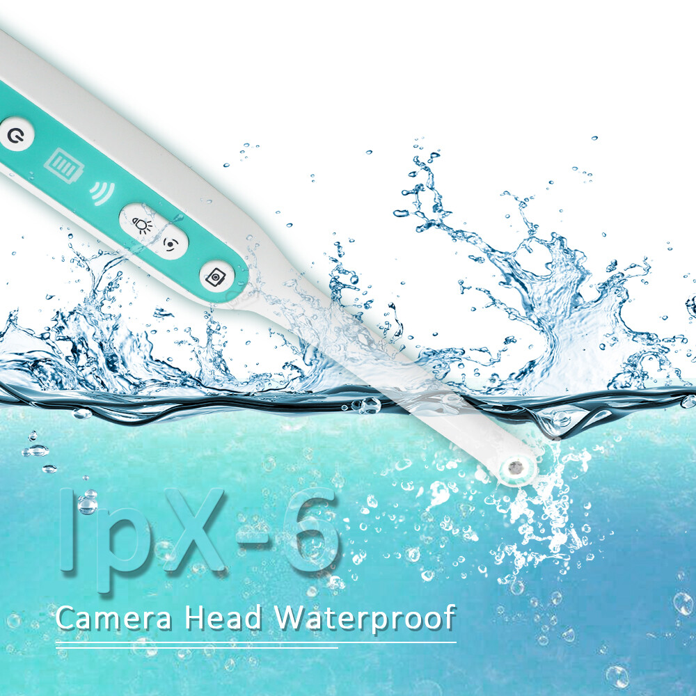 DC-W WiFi Dental Camera Adjustable LED Lights IP67 Waterproof