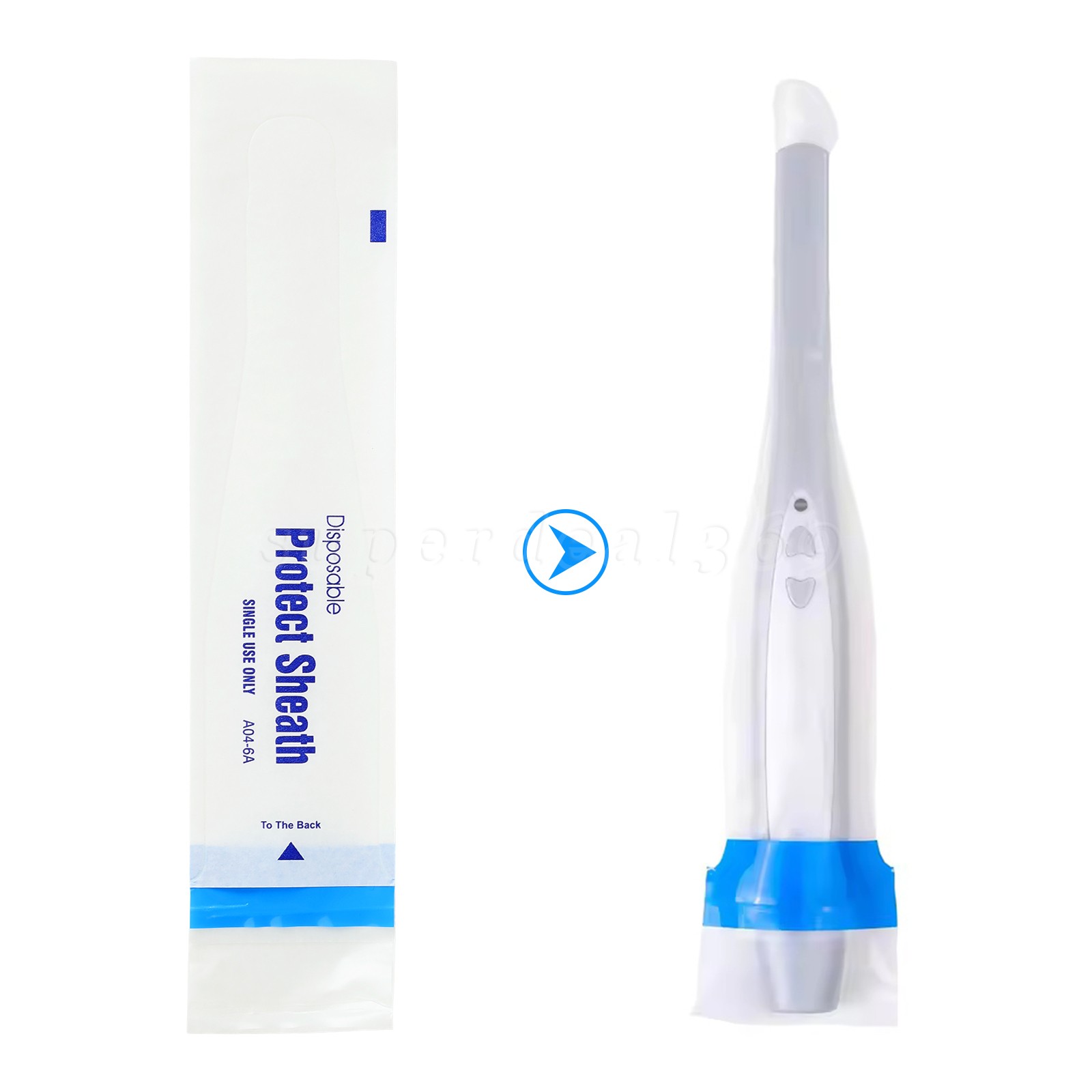 Dental A04-6A Disposable Protect Sheath Intraoral Camera Cover 100/200/300/500Pc