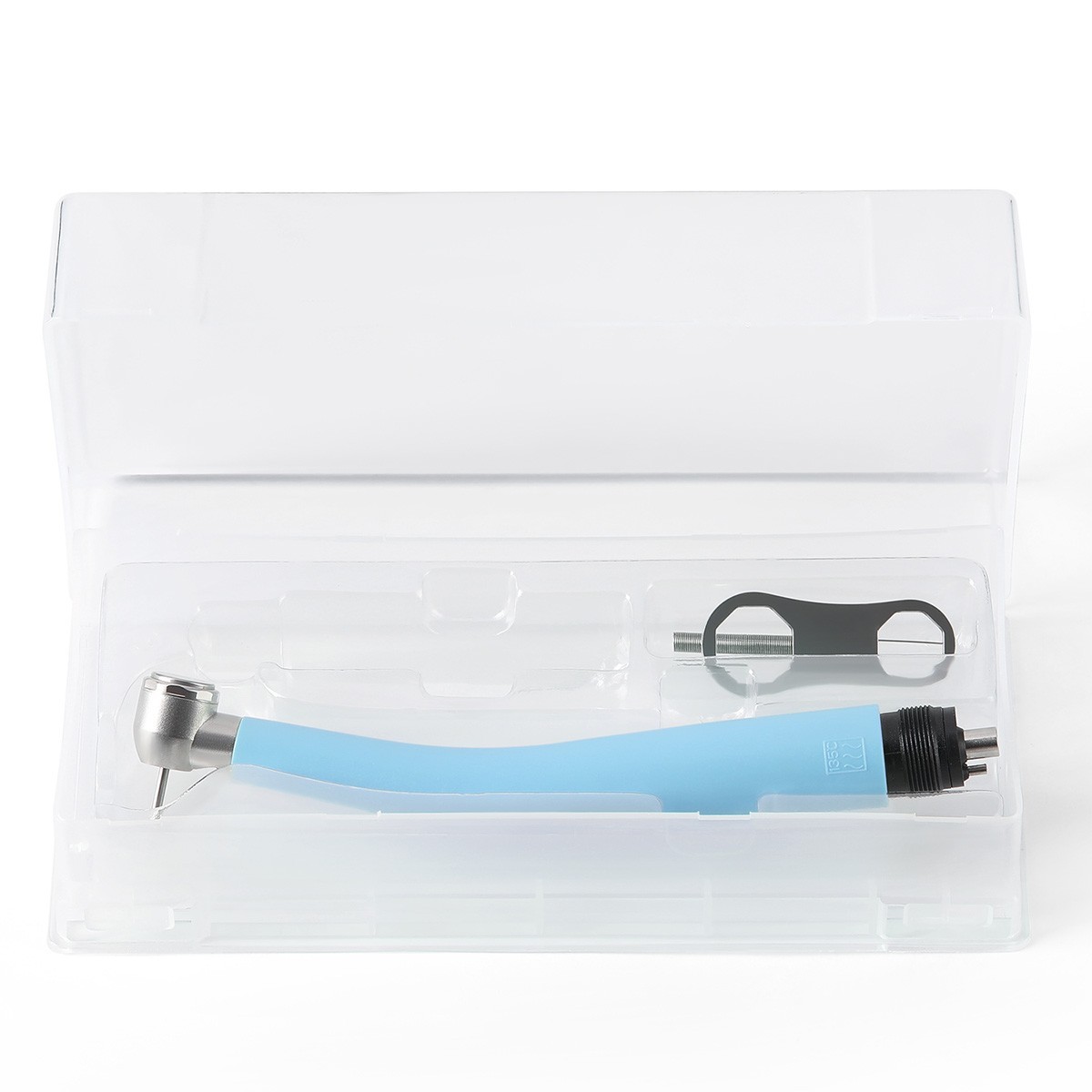 10X Dental LED E-generator High Speed Handpiece Push Button 4Holes 3 Way Spray