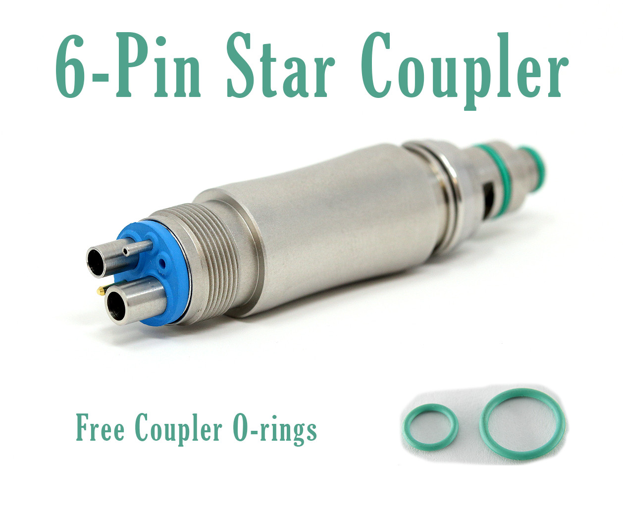 Star 430 SWL 6 pin LED Dental Swivel Coupler W/Extra O-ring set USA Stock