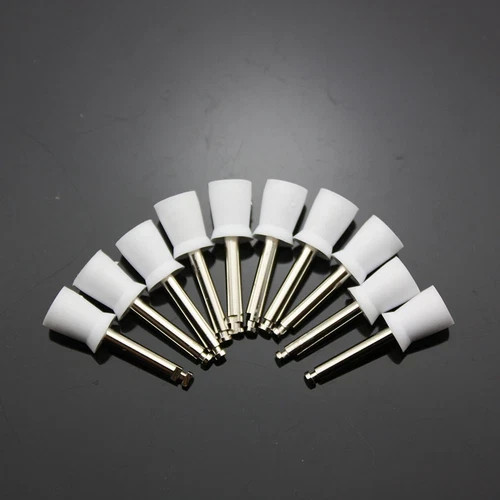 Dental Polishing Prophy Prophylaxis Brush Nylon RA Latch Type Bristle Flat/Taper