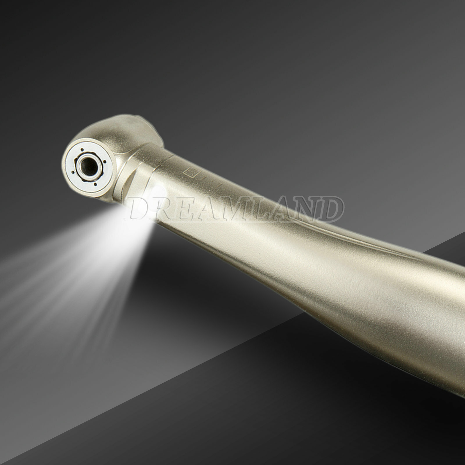 Dental Contra Angle Handpiece 1:1 LED Fiber Optic Low Speed φ2.35mm USA