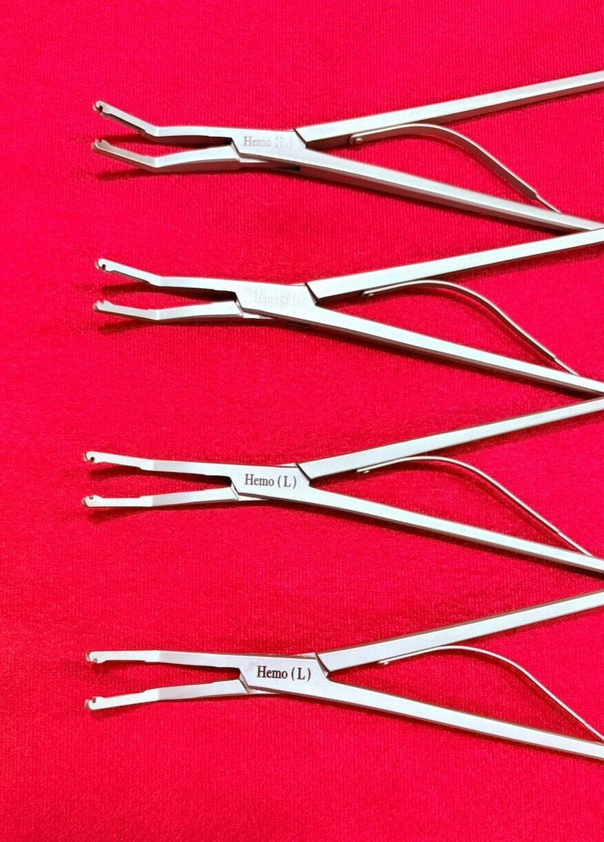 4pc-Open Surgery Large Size Hem-O-Lok Applier Best Quality Reusable Instruments