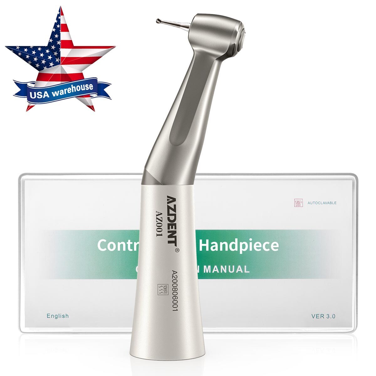 NSK Style Dental E-Generator LED High Speed/Low Speed Handpiece Kits 2Hole/4Hole