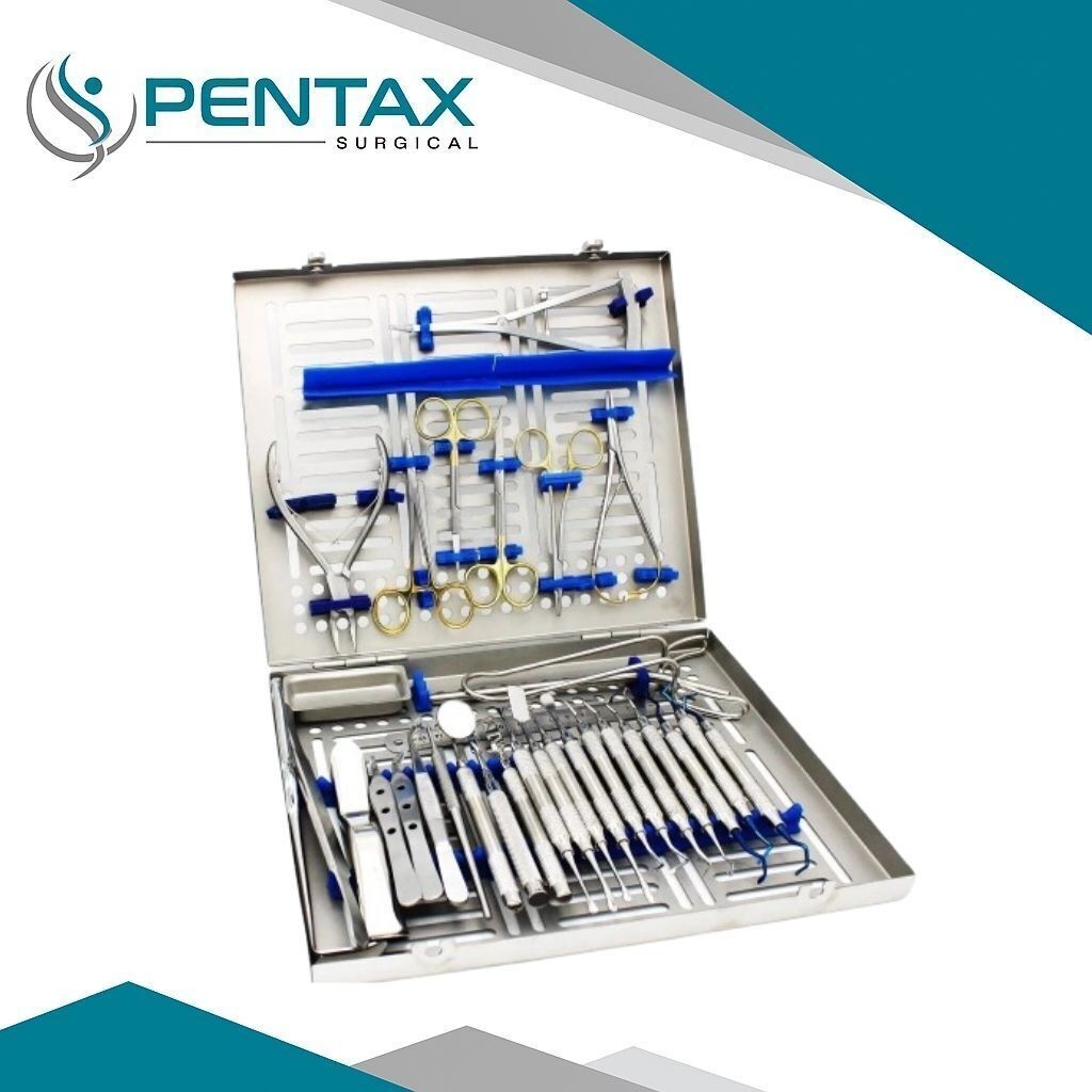 Pentax Surgical Periodontal Instruments Kit – 33 Pcs, German Stainless Steel, CE