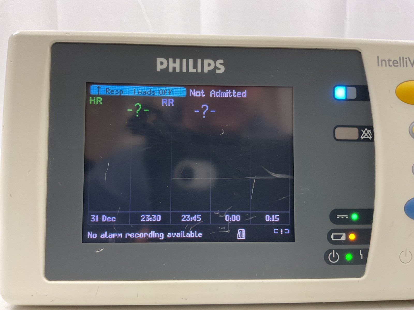 Philips IntelliVue X2 M3002A Portable MP2 Sp02 ECG MMS Patient Transport Monitor