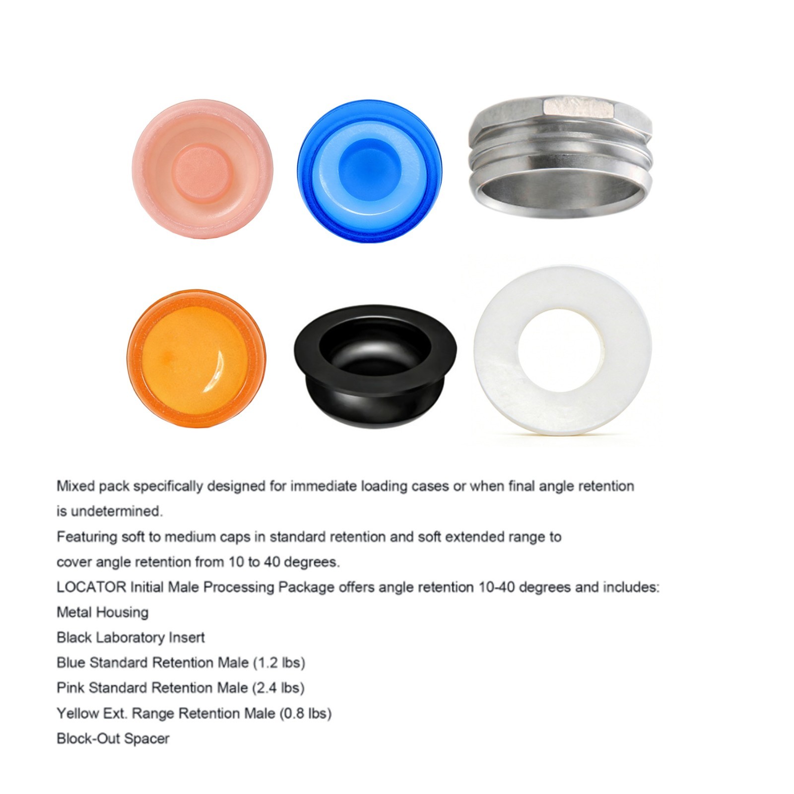 US Implant Replace Standard Male Inserts Fit ZEST Locator Legacy Dental Abutment