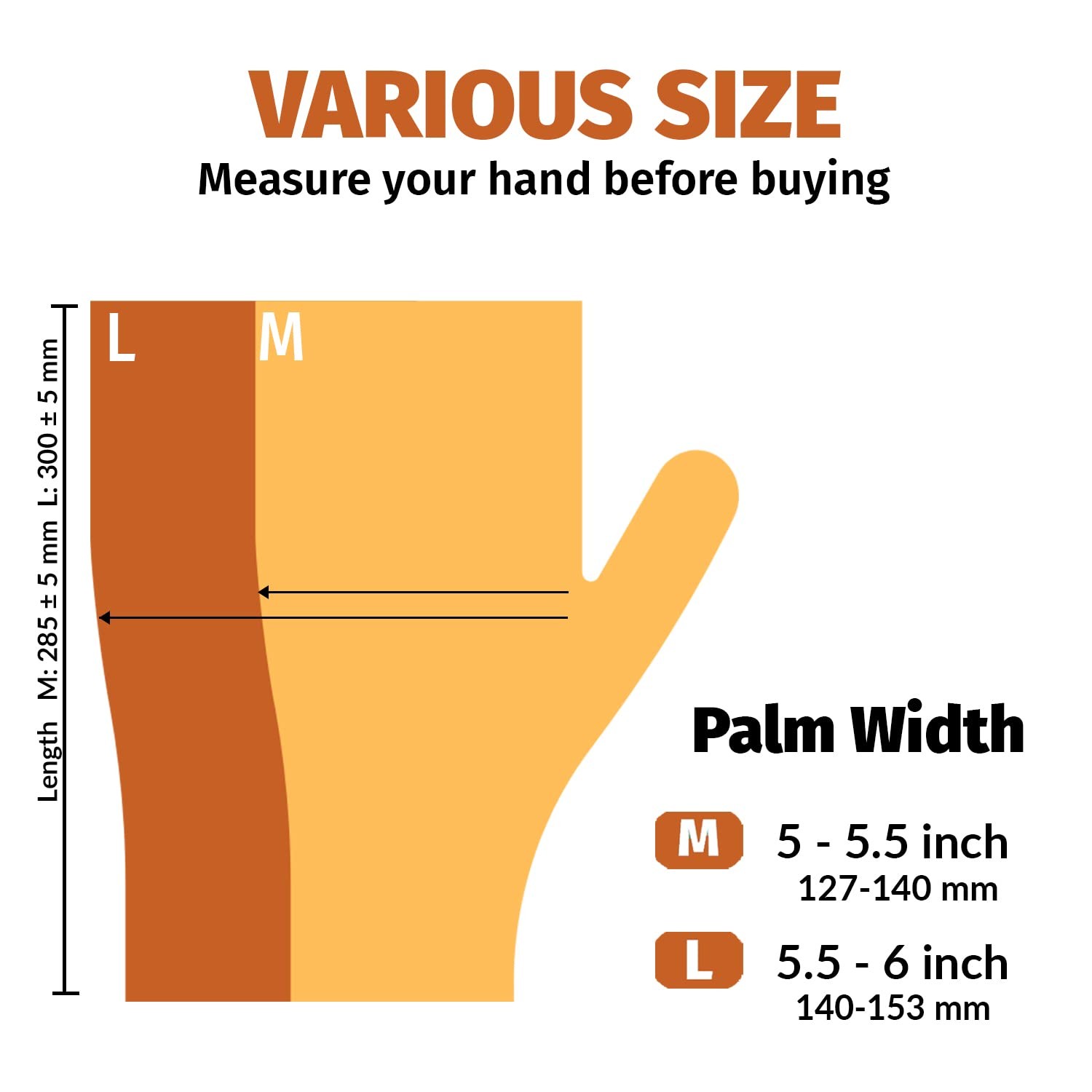 GORILLA SUPPLY 1000 BPA Free Premium Disposable Gloves Medium (Pack of 1000)