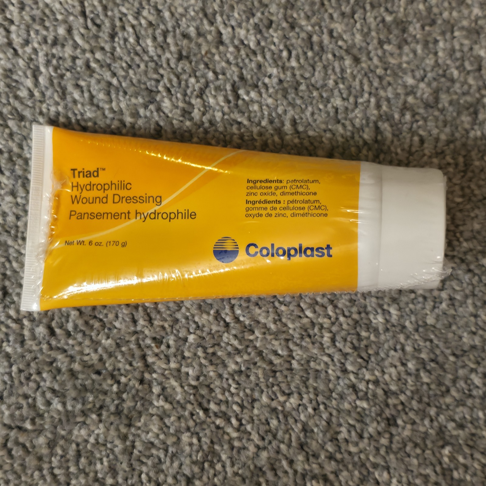 Coloplast Triad Hydrophilic Wound Dressing Paste #1967 6 oz New Factory Sealed