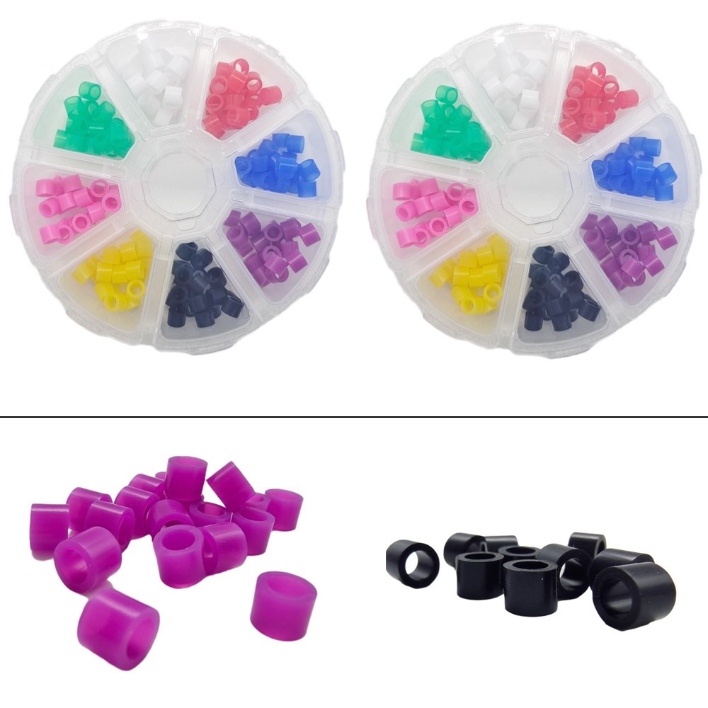 320Pc Dental Silicone Instrument Code Rings Autoclavable 135ºC 8 Color Hygienist