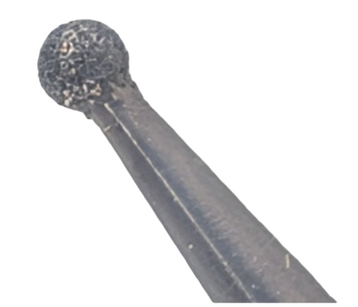 ACE 90440018 Diamond Round Bur #6 44mm 1.8mm HP Handpiece