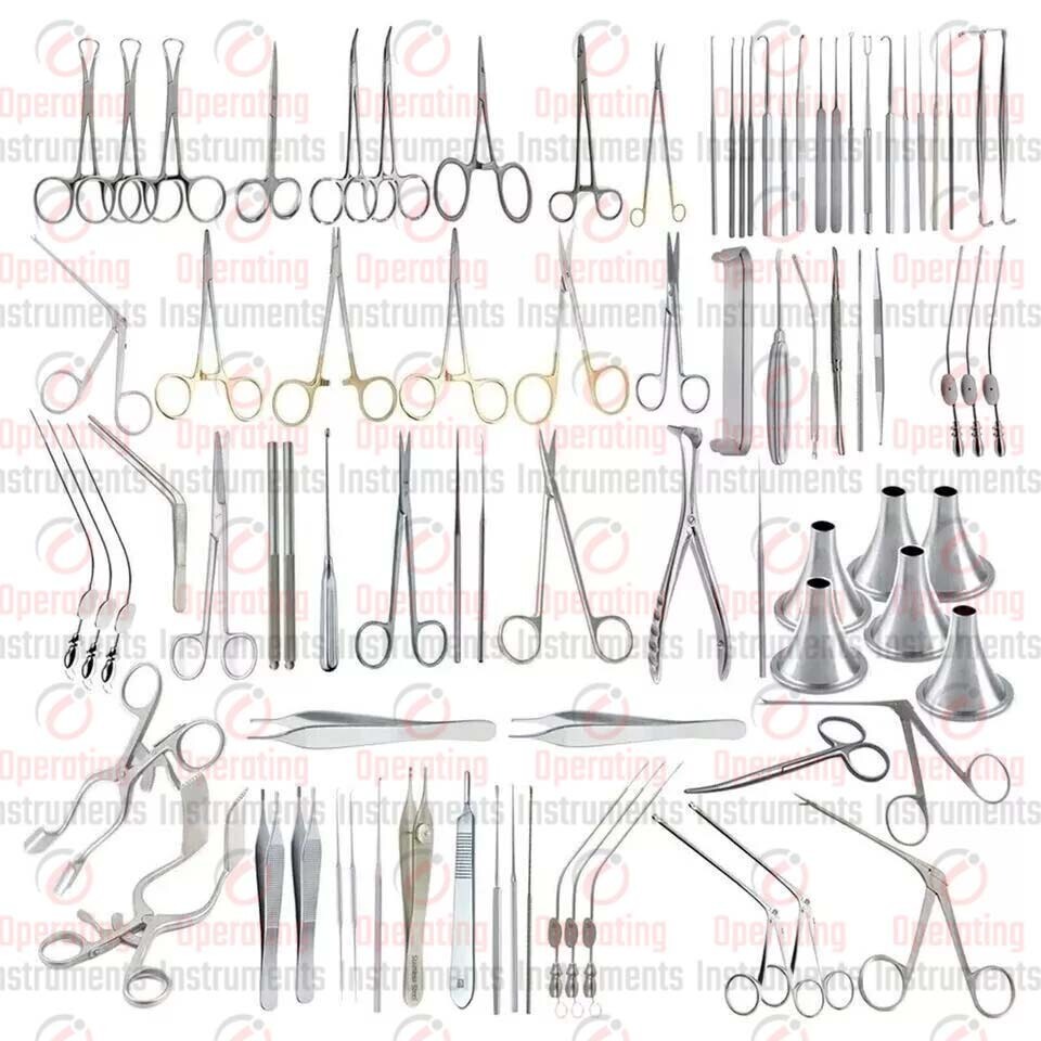 Tympanoplasty Instruments set 101 PCs Micro Ear Surgery ENT Instruments