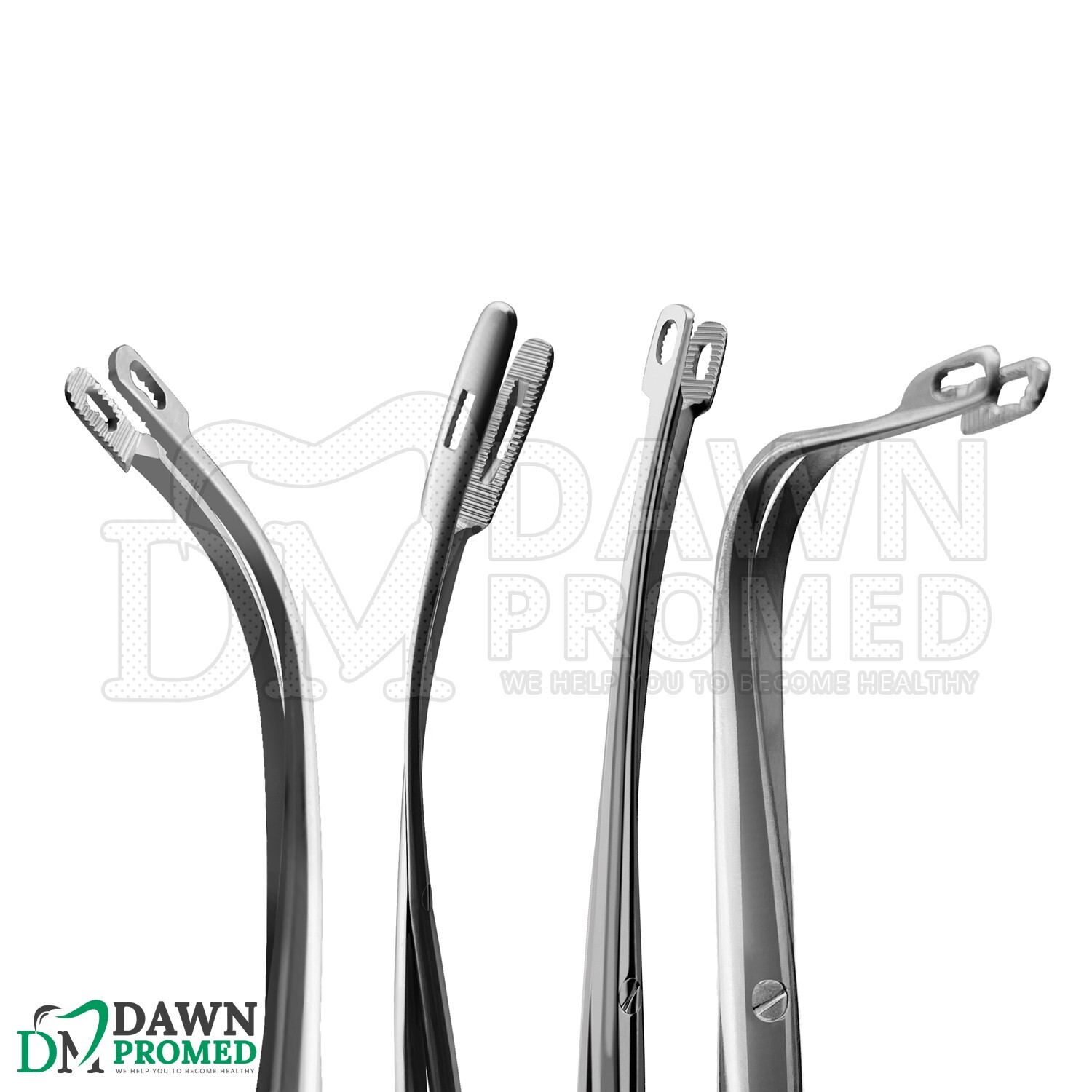 4 Pcs Set Randall Kidney Stone Forceps Surgical & Veterinary Inst German Grade