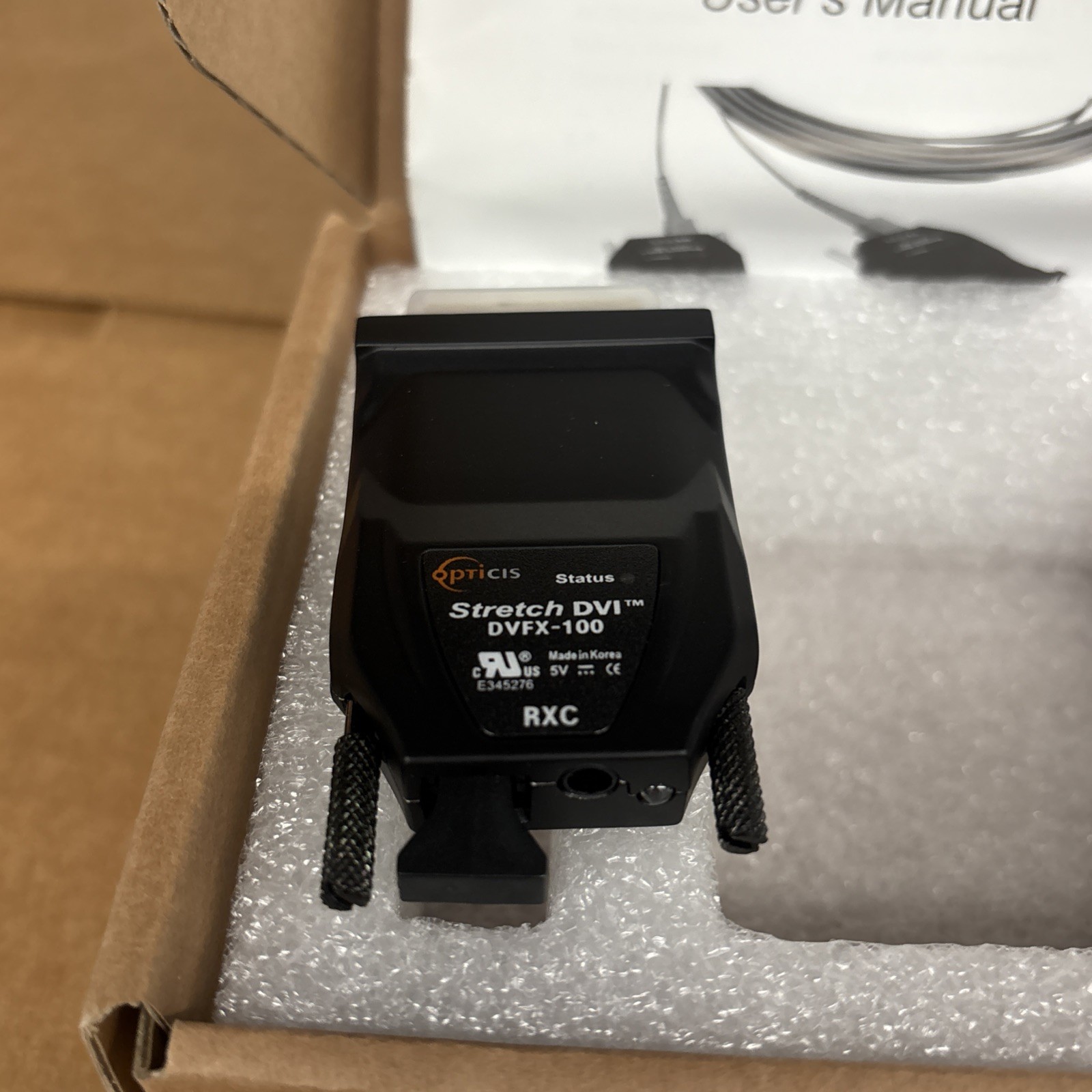 Opticis stretch DVI DVFX-100-TX | NO ADAPTER INCLUDED
