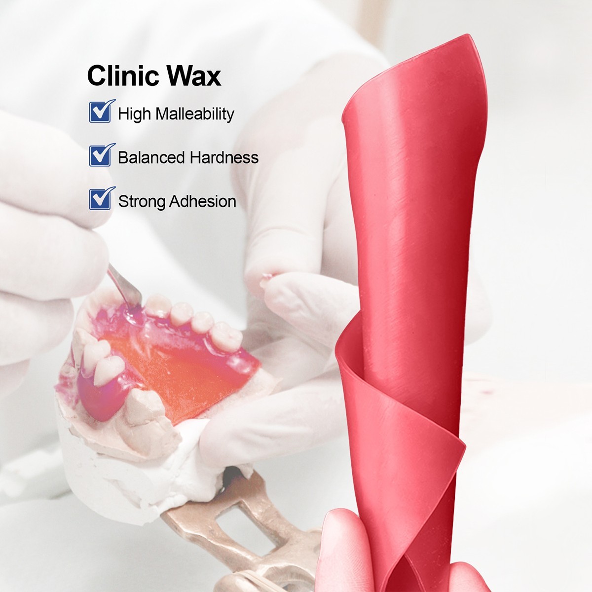 Dental Base Plate Perfect Wax 18 Sheets Pro Pink All Seasons For Lab and Jewlery