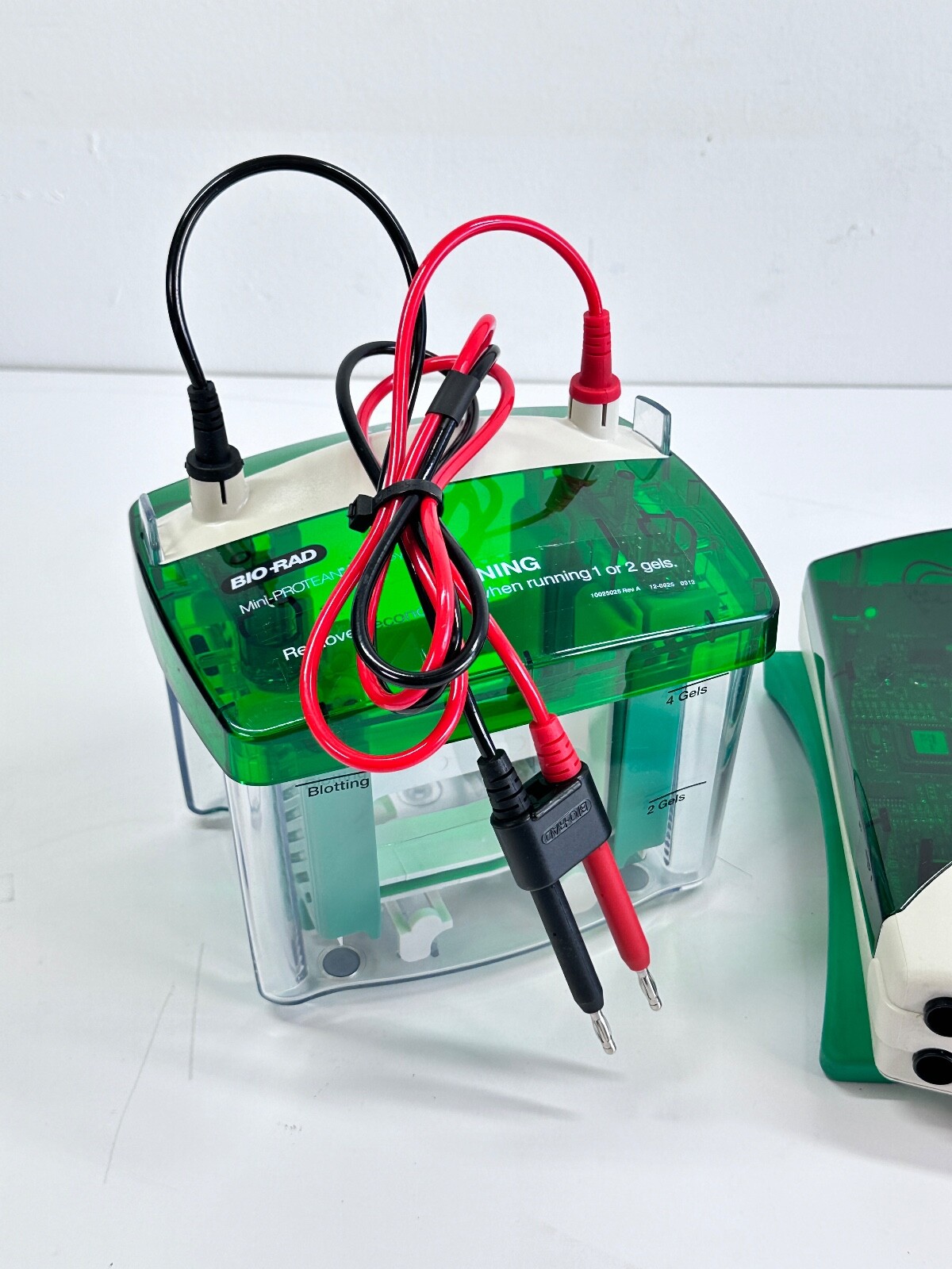 BIO-RAD PowerPac Basic Electrophoresis Power Supply w/ Mini Protean Tetra Cell